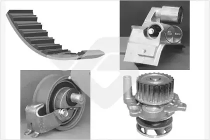 Водяной насос + комплект зубчатого ремня HUTCHINSON купить